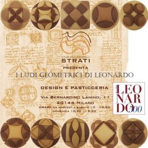Strati Atelier celebra Leonardo da Vinci con opere in Pastafrolla